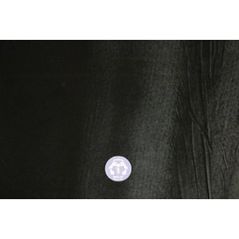 Pyrhan Wowen Velvet Fabric | 60 Inch Wide Velvet Fabric Material by The Metre | Perfect for Use in Ushion Pillows Quilting Upholstery Dress Making | Christmas Decorations Material (Black)