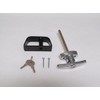 Shed T-Handle Lock Set 3-1/2" Chrome