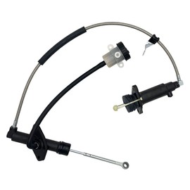 ClutchMaxPRO Pre-Filled Pre-Bled Clutch Master Slave Cylinder Assembly Compatible with 1993-1997 Chevy Camaro Pontiac Firebird V6 3.4L V8 5.7L (PS0427)