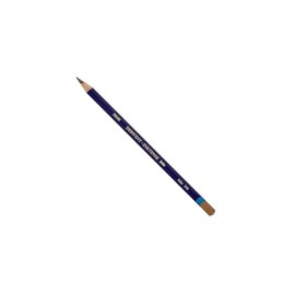 Derwent Inktense Permanent Watercolour Single Pencil, Amber (1710), 4mm Premium Core Strength, Water-Soluble, Ideal for Drawing, Colouring & Painting on Paper & Fabric, Professional Quality (2301888)