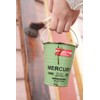 Mercury MEBUTBWH Tin Tissue Box, White