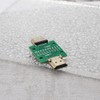 ieron 2Pcs HDMI Male to Male 2.54 DIP Double-Sided Socket