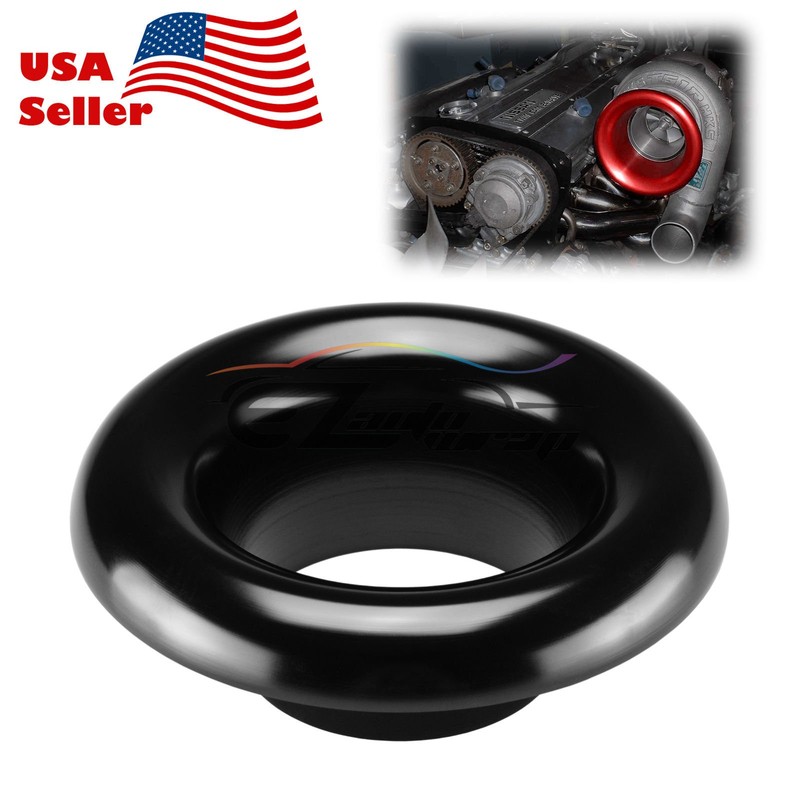 EZAUTO WRAP 4" Black Short Ram Cold Air Intake Turbo