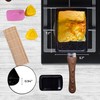 Tamagoyaki Pan with Lid, Japanese Cookware, Egg Pan, Rectangle Frying