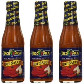 Pico Pica Mexican Hot Sauce 7 Oz (Pack of 3)