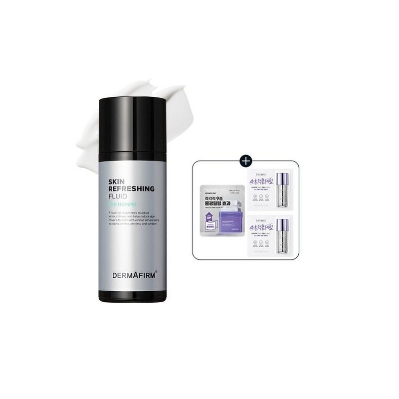 Skin Refreshing Fluid for Homme 120g (Gift: Toning Serum 1ml*2