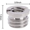 Camera Screw Conversion Adapter 1/4 Female to 3/8 Male Camera