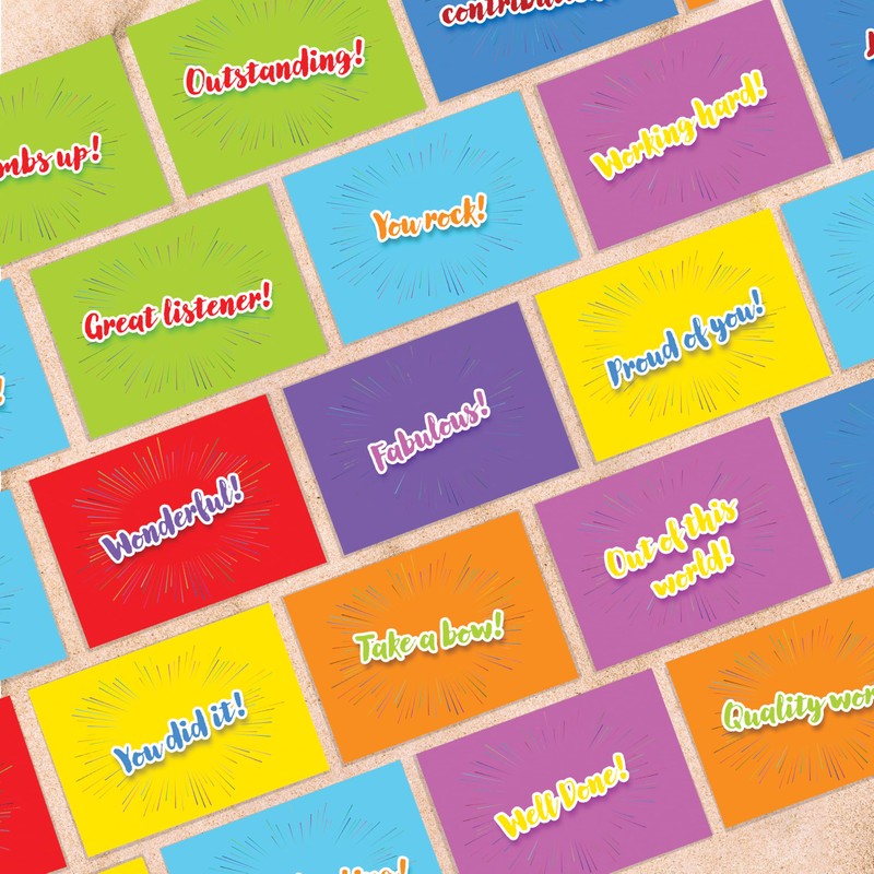Fun A6 Positive Praise Postcard Pack for Kids Teens Adults
