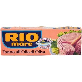 Rio Mare Tuna in Olive Oil 80g(Pack of 12) | Premium Italian Tuna | Rich in Flavor and Omega-3 | Freashness Sealed in Tin | Mediterranean Delicacy | Sustainably Sourced