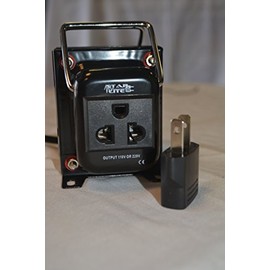 Starlite 500 Watt Step Up/Down Voltage Converter Transformer WTG-500, 5 Year Warranty, Fuse Protection - Two Way Transformer - 110 to 220 V or 220 to 110 V 110/120/220/240V