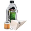 Tusk 4-Stroke Oil Change Kit Kawasaki KPO Full Synthetic 10W-40