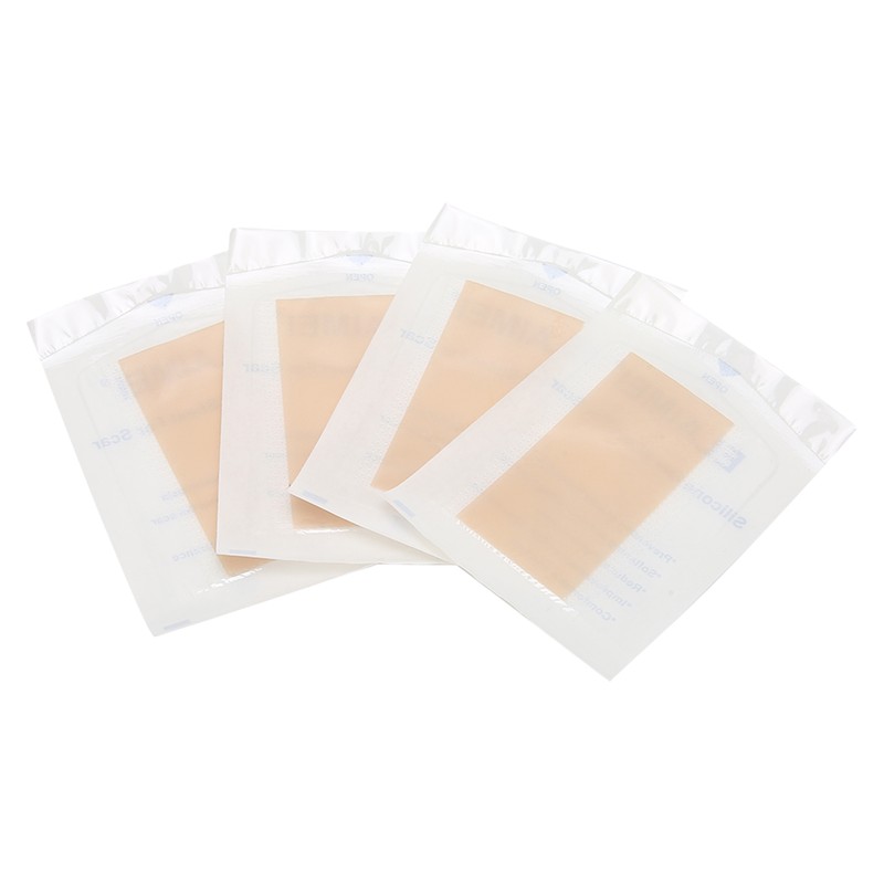4 Pcs Elaimei Silicone Scar Sheets Stretch Marks Remover Post