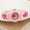 Children Cartoon Wrist Watch PVC Strap Waterproof Quartz Watch for