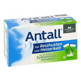 ANTALL for Irritating Cough and Hoarseness Liquid Sticks 20 x 5 g