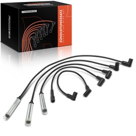 Frankberg 5x Ignition Cable Set Ignition Cable Petrol Compatible with Ascona C 81 86 87 88 1.3L 1.6L 1981-1988 Astra F 56 57 1.6L 1992-1994 Kadett E 39 49 1.3L 1.6L 1985-1994 91 Replace# 1612479