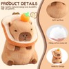 Rppiup Capybara Plush Toy, Cute Capybara Gifts, Capybara Soft Doll