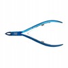 MANI KING Blue Cuticle Nippers with Two Springs 5 mm