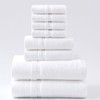 KOILIFE Towels 8Pc Towel Set 2 Bath Towels 2 Hand