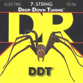 DR Strings DDT7-10 Drop Down Tuning 7-String Electric Strings - 10-56
