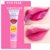 6 Colors Tattoo Lip Stain,Magic Matte Peel Off Lip Gloss