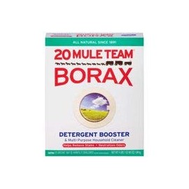 20 Mule Team Borax Detergent Booster & Multi-Purpose Household Cleaner, 65 Ounce (Pack of 6)