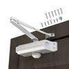 GEKRONE Automatic Door Closer Heavy Duty Fire Prevention Spring Hydraulic