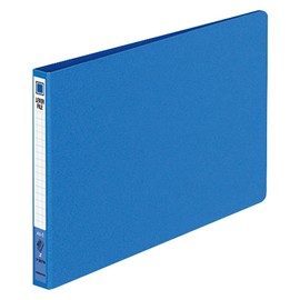 Kokuyo Lever File Z Type A5 Horizontal 120 Sheets Accommodate Blue Flat – NB