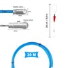 Cable Puller 20 m, φ 3.6 mm Polyester Retractable Wire,