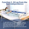 Ehucon Bed Ladder Assist Pull Up with Handle,Adjustable Rope Ladder