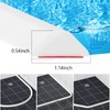 Duzzy 39 Inch Collapsible Shower Water Dam, Shower Threshold Water