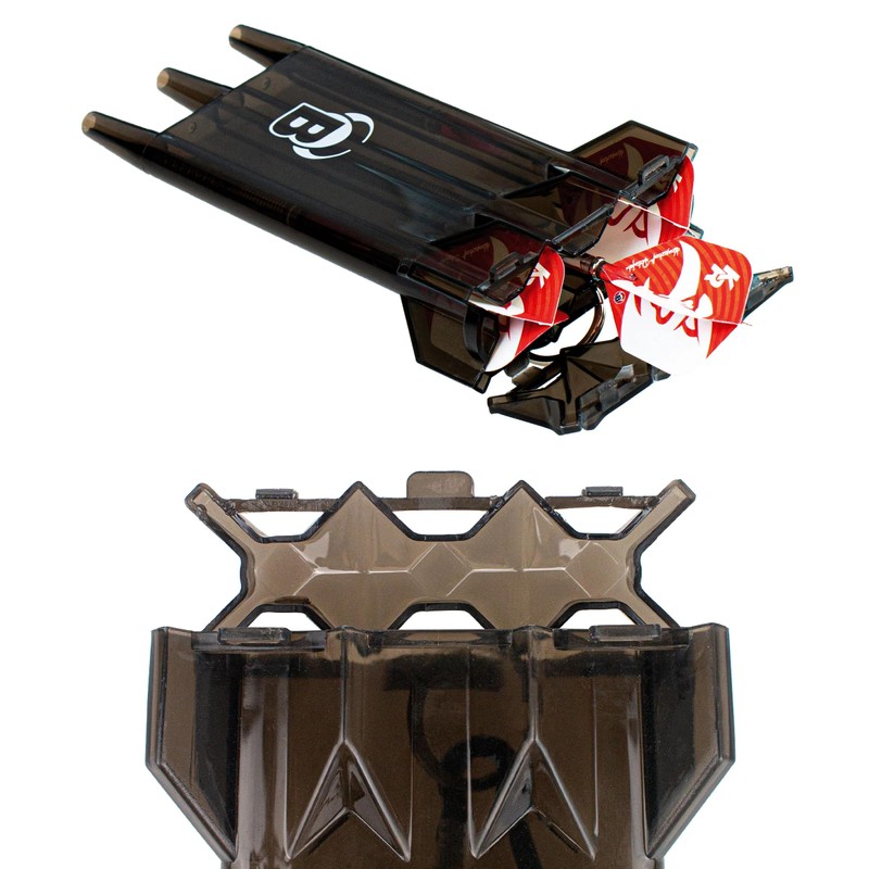 BULL'S Acra X Dart Case - Black, Standard