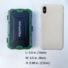 TOPWEIGH Pocket Scale, Dual Powered, Precision Gram Scale with Zipper