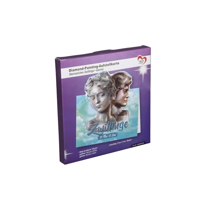 Ideen mit Herz Diamond Painting Stand Card | 370gsm |