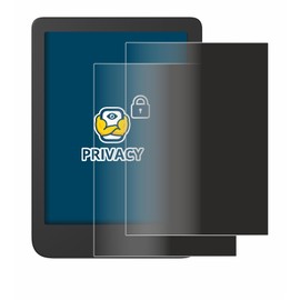 BROTECT Pack of 2 Anti-Spy Privacy Screen Protectors for Tolino Shine 4/5/5 Colour 2024 Privacy Screen Protector [Screen Protector, Privacy Protection]