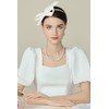 BABEYOND Fascinator Headband for Women - Tea Party Kentucky Bow