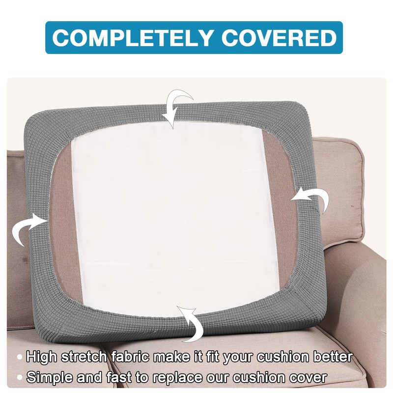 Flamingo P 2 Piece Stretch Couch Cushion Covers Stretch Individual