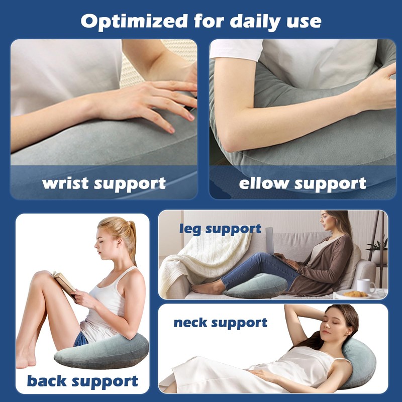 PALFIK Reading Pillow for Bed, Sofa, Gaming Arm Support for