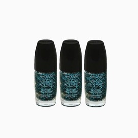 Wet N Wild Mega Rocks Glitter Nail Color, 493C Slap the Bass - 3 PACK