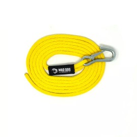 Mad Dog Products Yellow Fresh Water Launch Line w/ Clip -3/8" x 15'-PWC/Wave Runner/Jet Ski