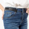 4 Pieces Lazy Belt, Buckleless Casual Belt, Adjustable Elastic Belt,