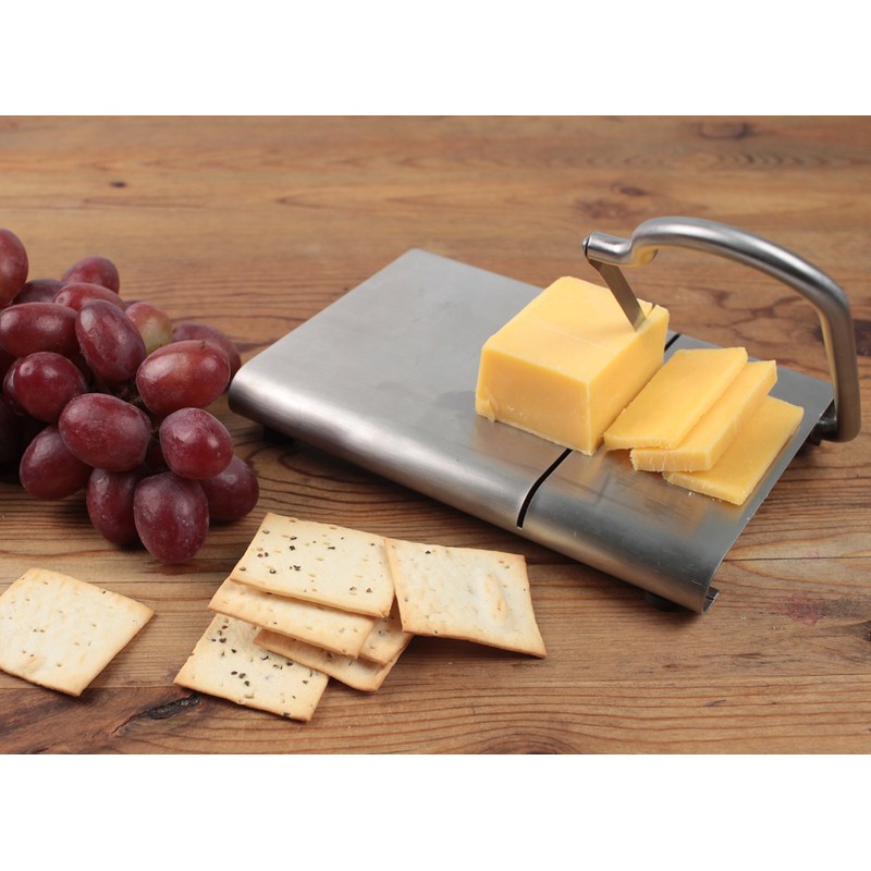 RSVP International Endurance Collection Cheese Slicer, Guillotine Style Sleek Modern