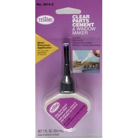 Testor Corp. Clear Plastic Parts Model Glue