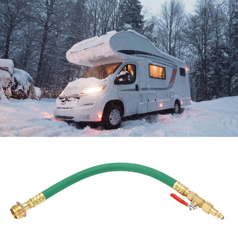RV Winterizing Kit with Quick Connect Plug and Shut Off
