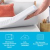 Linenspa 2 Inch Mattress Topper Cover, Queen – Machine Washable,