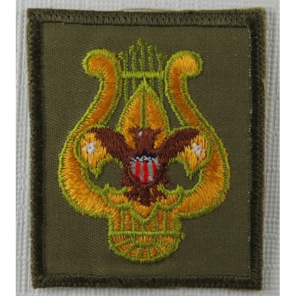 1965-1971 Muscian Position Patch Fine Twill