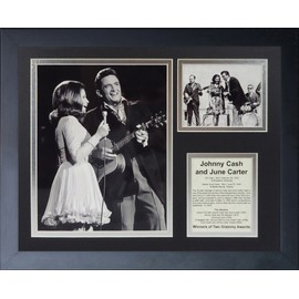 Legends Never Die "Johnny Cash and June Carter Framed Photo Collage, 11 x 14-Inch, (16544U)
