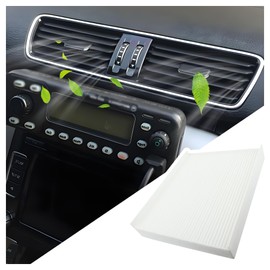 Car Cabin Air Filter Replacement OEM# CF12150 FL3Z-19N619-A,Nonwoven Air Cabin Filter Compatible with Ford F-150 Lightning Expedition,Standard Air Filter Cabin Car Accessories(CF12150)