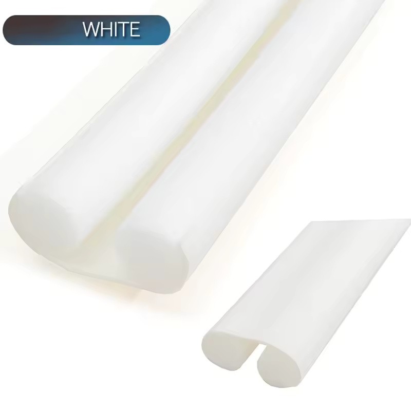 36.6-Inch Double-Sided Door Draft Stopper, Cut-to-Fit Wind & Dust Blocker