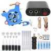 Complete Tattoo Kit Professional Tattoo Machines Starter Kit Tattoo Coils