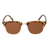 Ultra Adults Half Rim Sunglasses - Tortoise Shell Sunglasses with